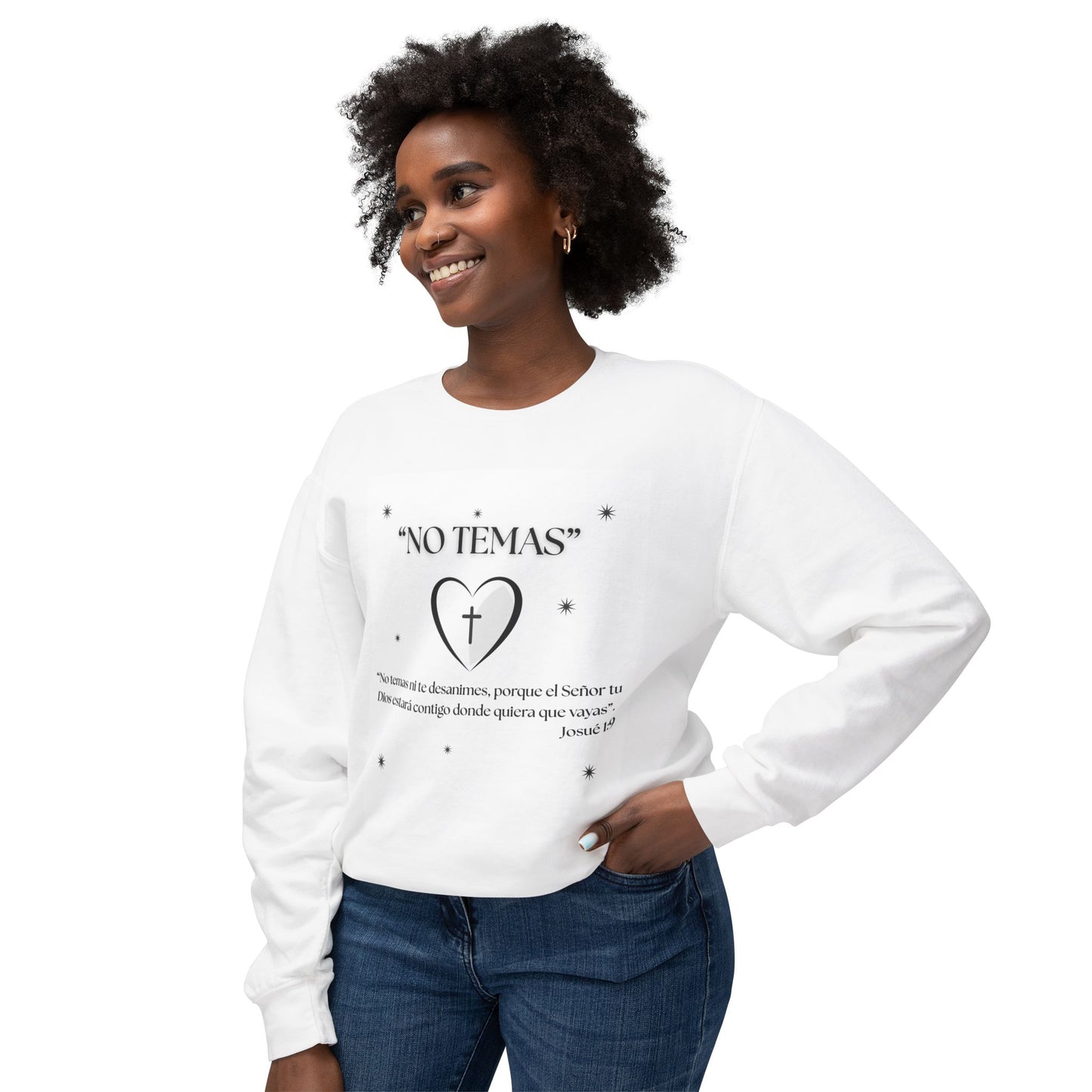 Inspirational Unisex Crewneck Sweatshirt - Faith, Christian Gift, Cozy Relaxation, Everyday Wear, Encouragement Merchandise