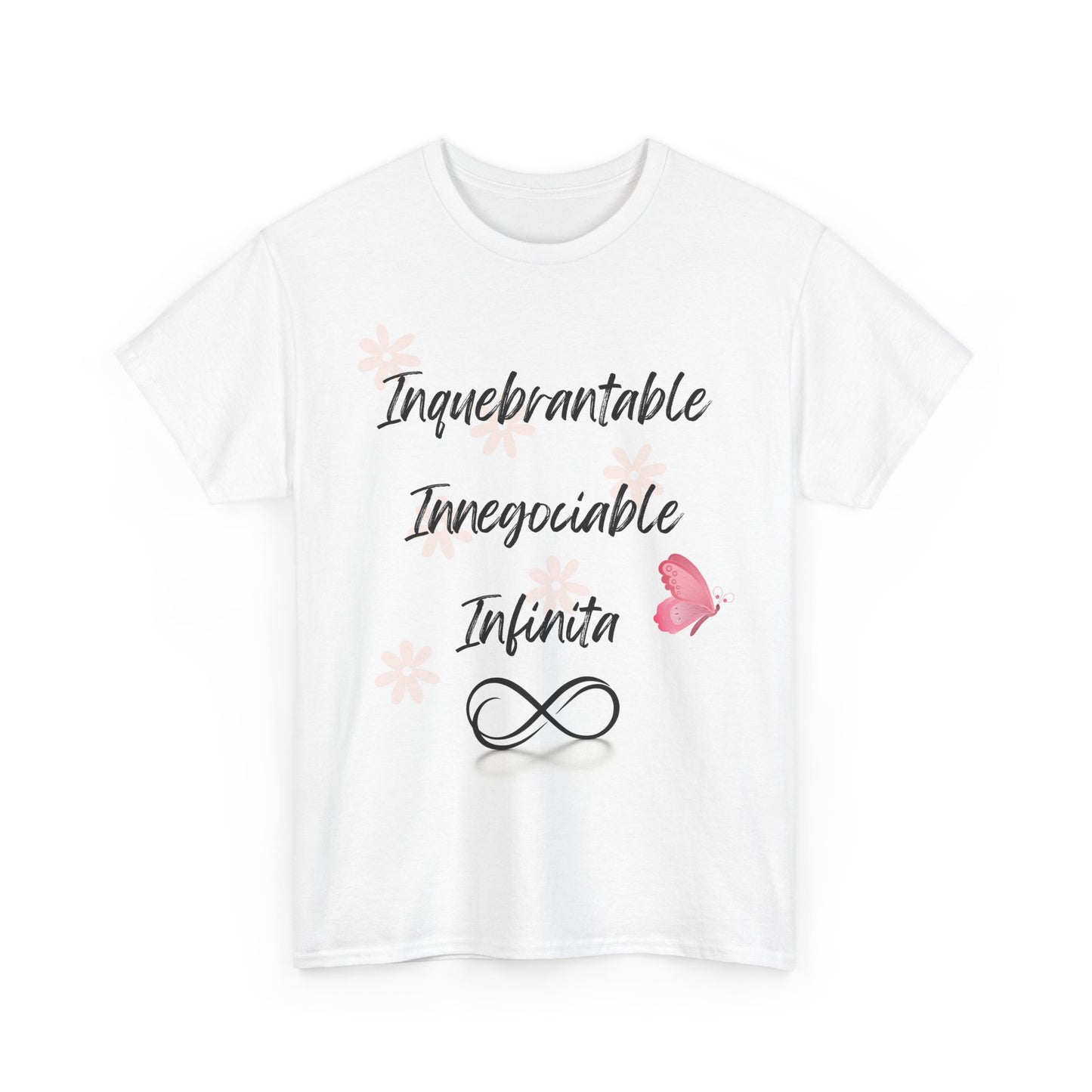 Inspirational Unisex Heavy Cotton Tee, Motivational Shirt, Gift for Him/Her, Casual Wear, Uplifting Apparel, Birthday Gift