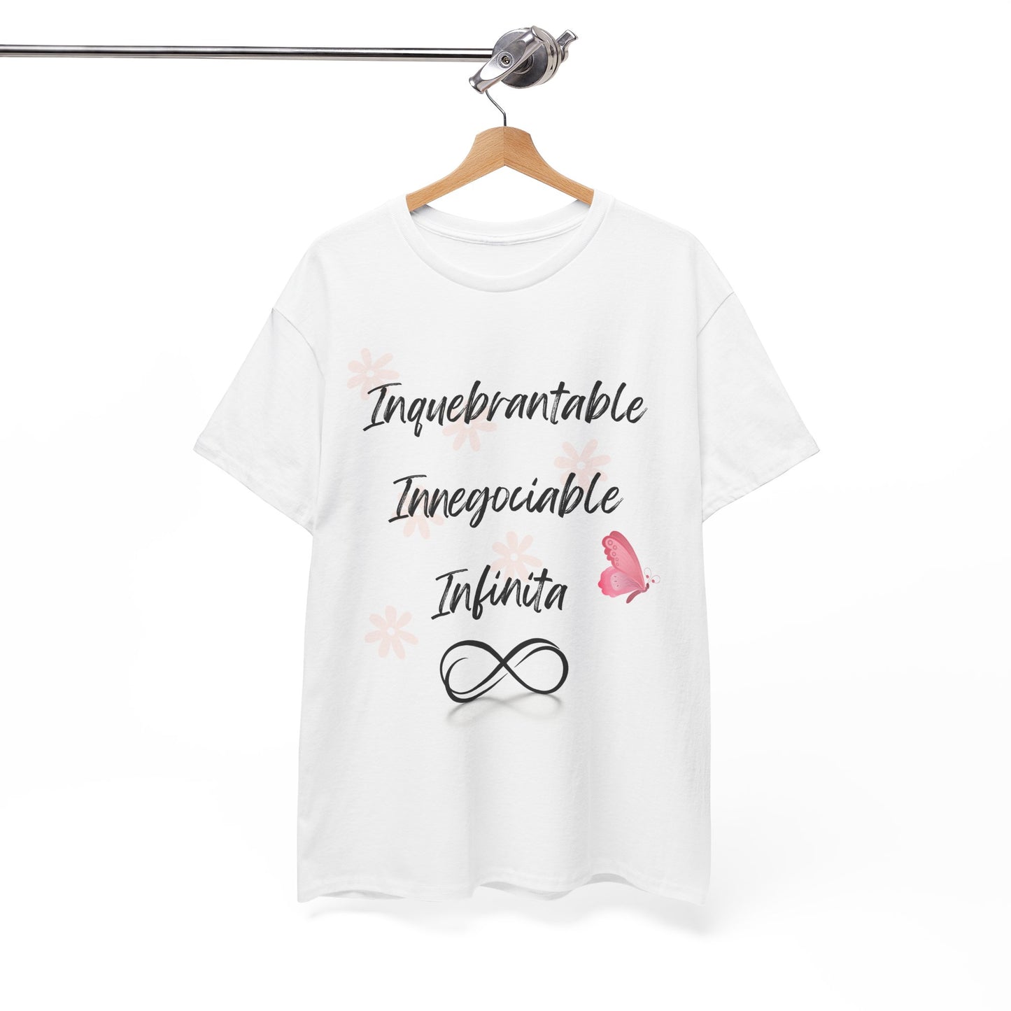 Inspirational Unisex Heavy Cotton Tee, Motivational Shirt, Gift for Him/Her, Casual Wear, Uplifting Apparel, Birthday Gift