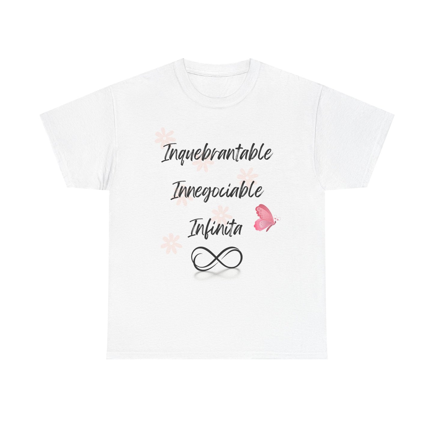 Inspirational Unisex Heavy Cotton Tee, Motivational Shirt, Gift for Him/Her, Casual Wear, Uplifting Apparel, Birthday Gift