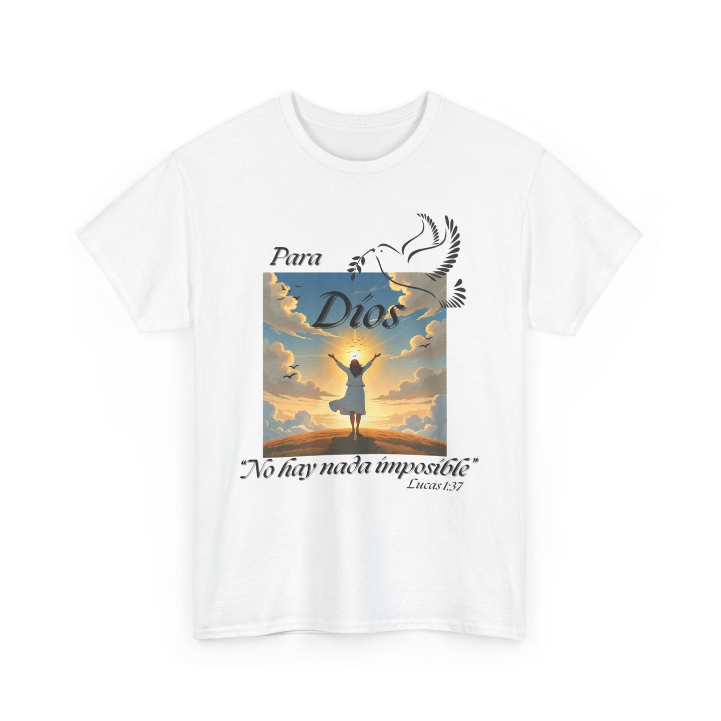 Inspirational Faith Tee | Unisex Heavy Cotton Shirt, Religious Gift, Everyday Wear, Spiritual Inspiration, Hopeful Message, [...]