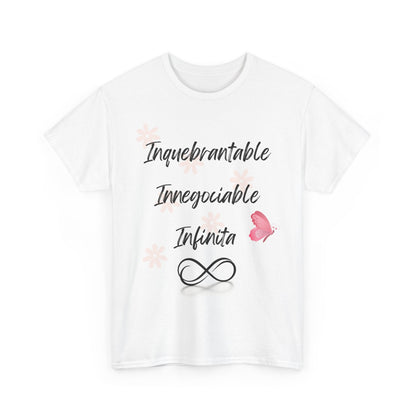 Inspirational Unisex Heavy Cotton Tee, Motivational Shirt, Gift for Him/Her, Casual Wear, Uplifting Apparel, Birthday Gift