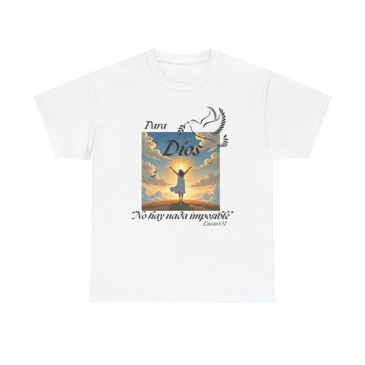 Inspirational Faith Tee | Unisex Heavy Cotton Shirt, Religious Gift, Everyday Wear, Spiritual Inspiration, Hopeful Message, [...]